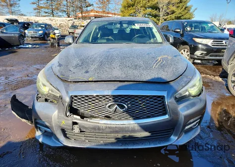 2015 Infiniti Q50 Base from USA, damaged, VIN JN1BV7AR5FM412659